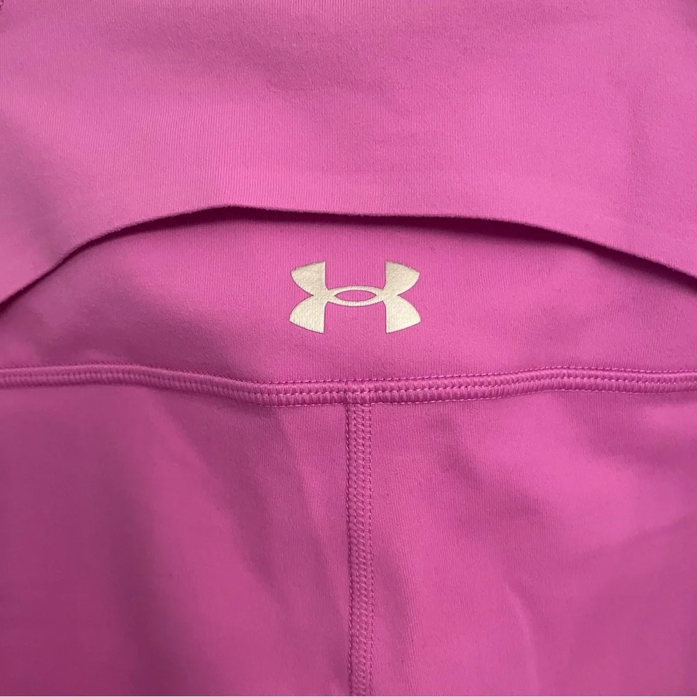 Under Amour Heat Gear Leggings Womens Size Medium Purple High Waist MSRP $64.99